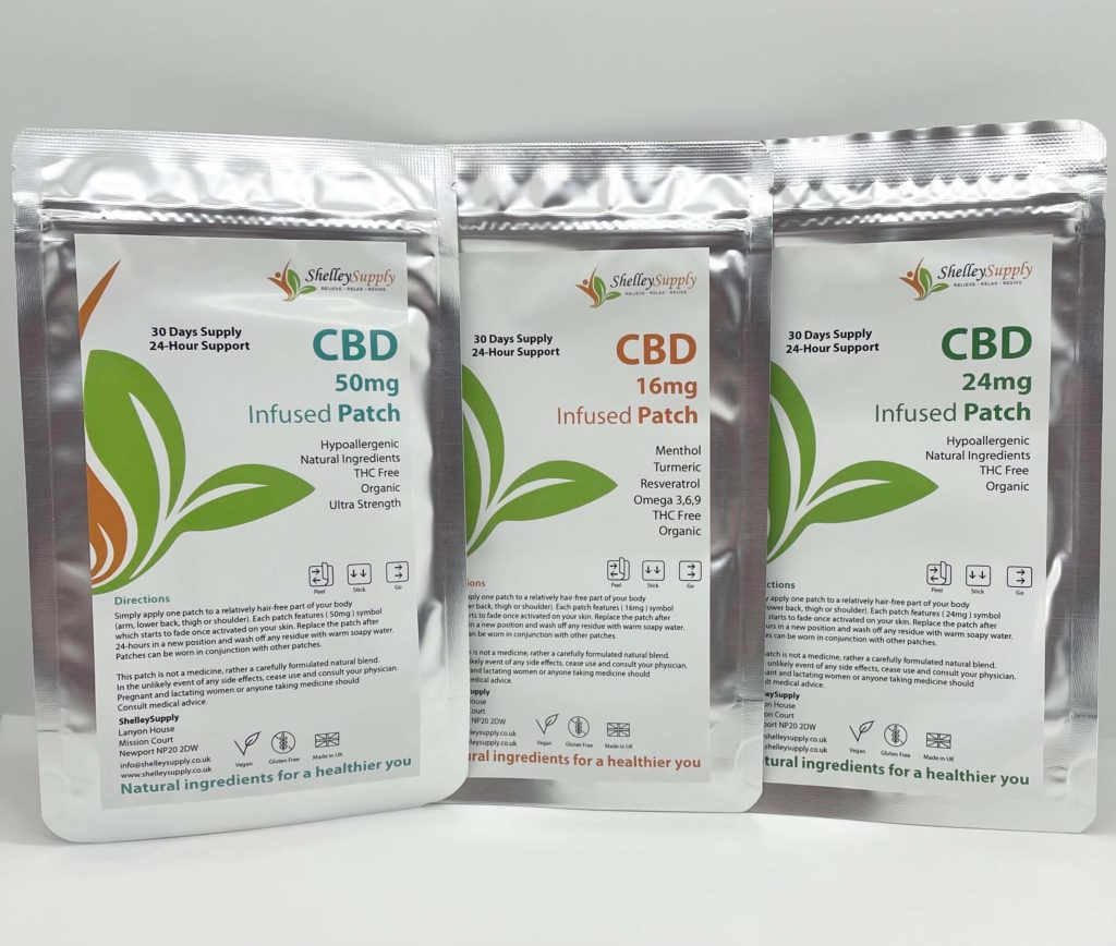 transdermal CBD patches can be use for chronic illnesses and muscle relaxation
